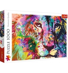 S.CENA Puzzle -   1000   - Kolorowy lew