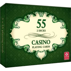 PROM Casino - karty do gry 2x55