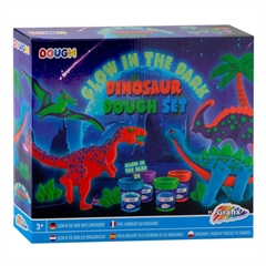 PROM Grafix ciastolina świecąca- dinozaury 210002 H.R