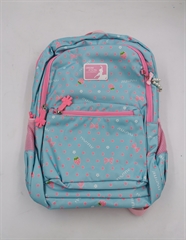 S.CENA Plecak szkolny niebieski z różowymdladziewczynki