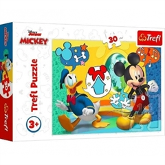 S.CENA Puzzle -   30   - Myszka Miki i WesołyDomek / Disney Mickey Mouse Funhouse