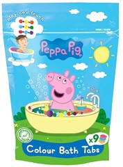 -Peppa Pig barwniki koloryzujące do kąpieli 9x16g jeżyna, pomelo, truskawka