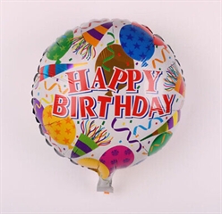 Balony Happy Birthday