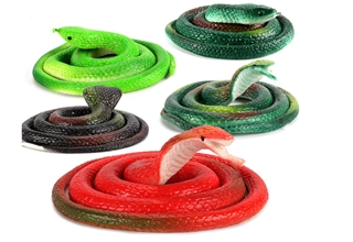 Zabawka gumowa wąż mix kolor 75cm 1szt NT0932