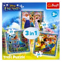 S.CENA Puzzle -   3w1   - Bohaterowie magicznegoEncanto / Disney Encanto