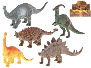 Dinozaury plastikowy 14-17cm 12 wzorów 12 w DBX