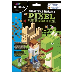 -Kreatywna mozaika pixel kidea
