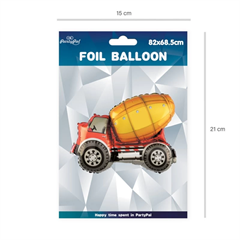 Balon foliowy Betoniarka 82x68,5cm 460560