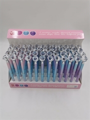 Długopis pastelowy ombre diament wykręcany 0.7mm blue GP-9003