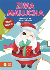 Zima malucha. Mikołajkowe kolorowanie