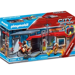 PROM Playmobil. 71193 Remiza strażacka