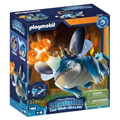 PROM Playmobil. 71082 Dragons Nine Realms: Plowhorn  amp; D apos;angelo