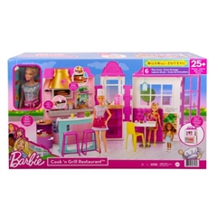 PROM Barbie Restauracja zestaw + lalkaHBB91