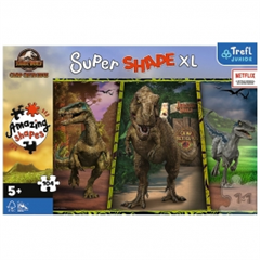 S.CENA Puzzle 104 XL Kolorowe dinozaury Universal Jurassic World