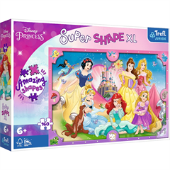 PROM Puzzle 160 XL Rozowy swiat ksiezniczekDisney Princess