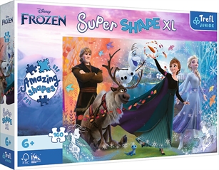 PROM Puzzle 160 XL Odkryj swiat FrozenDisney