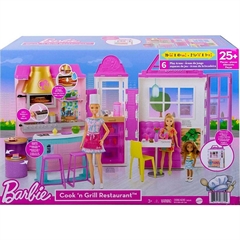 PROM Barbie restauracja zestaw GXY72