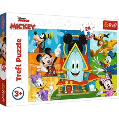 S.CENA Puzzle 24 Maxi Myszka Miki i przyjaciele