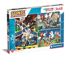-CLE puzzle 3x48 SuperKolor Sonic 25280