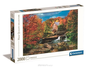 -CLE puzzle 2000 HQ Glade Creek Grist Mill 32574