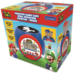 S.CENA Super Mario Projector Alarm ClockwithTimer