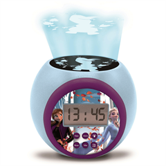 S.CENA Frozen Projector Alarm Clock withTimer