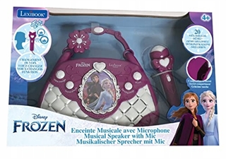 S.CENA Frozen Musical Speaker Handbag designwith Mic, Voice changer and Line-In cable