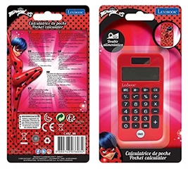 S.CENA Miraculous Pocket calculator withprotection cover