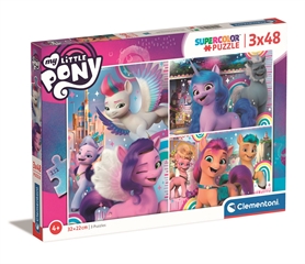 -CLE puzzle 3x48 SuperKolor MyLittlePony25275