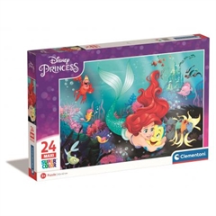 -CLE puzzle 24 maxi SuperKolor Little Mermaid 24243