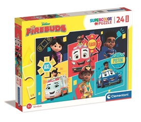 -CLE puzzle 24 maxi SuperKolor Disney Firebud 24244