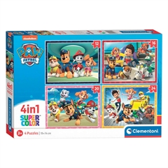 -CLE puzzle 4w1 SuperKolor Psi Patrol 21513