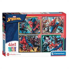 -CLE puzzle 4w1 SuperKolor Marvel 21515