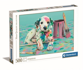 -CLE puzzle 500 HQ The Funny Dalmatian 35150