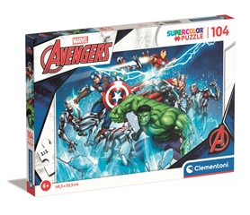 -CLE puzzle 104 SuperKolor Marvel Avengers 25744