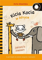 -Kicia Kocia w Afryce. Zwierzęta sawanny