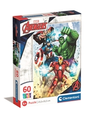 -CLE puzzle 60 SuperKolor Marvel Avengers 26193