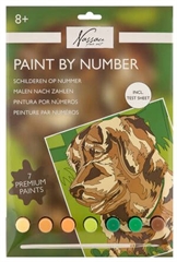 Malowanie wg numerów plakat 33x23cm AR1025 Grafix