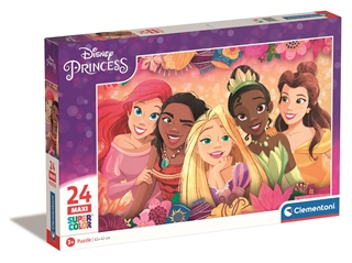 -CLE puzzle 24 maxi SuperKolor DisneyPrincess 24241