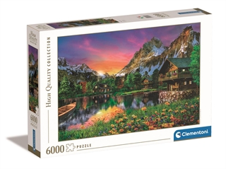 -CLE puzzle 6000 HQ Alpine Lake 36531