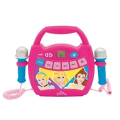 S.CENA Disney Princess Bluetooth SpeakerwithLights and Mics and rechargeable battery included