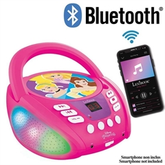 S.CENA Disney Princess Bluetooth CD playerwith Lights