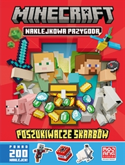 S.CENA Minecraft. Naklejkowa przygoda. Poszukiwacze skarbów