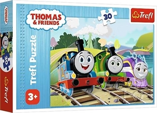 S.CENA Puzzle _30_ - Radosny Tomek / Thomasand Friends