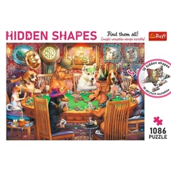 S.CENA Puzzle - _1086 Hidden Shapes_ - Wieczrgier