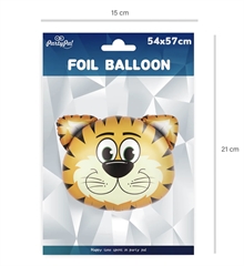 Balon foliowy tygrys 57x54cm 460200