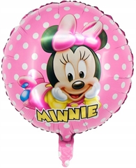 Balon foliowy różowy 18 Myszka