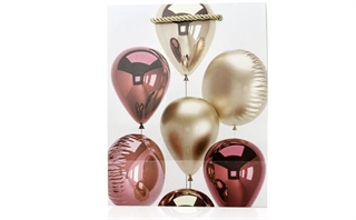 Torebka do prezentów balony 40,5x31,5x12cm 54500