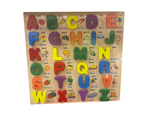 Zestaw edukacyjny - litery alfabetu67474-HM227386