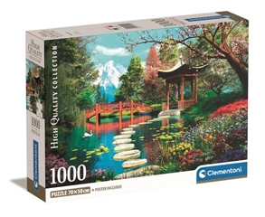 -CLE puzzle 1000 Compact Fuji Garden 39910